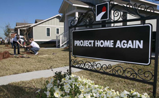 Project Home Again images gallery -- Treeplanting