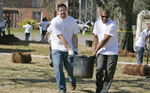 Project Home Again images gallery -- Treeplanting