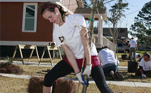 Project Home Again images gallery -- Treeplanting