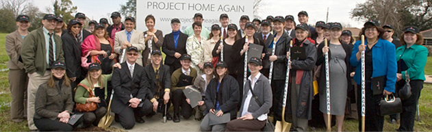Project Home Again images gallery -- Groundbreaking